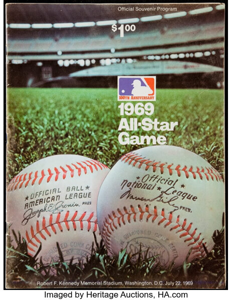1996 MLB Baseball All Star Game Official Program Game Day Edition Unscored  Mint