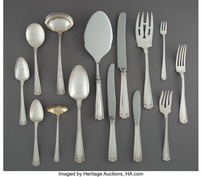 Gorham etruscan hot sale sterling flatware