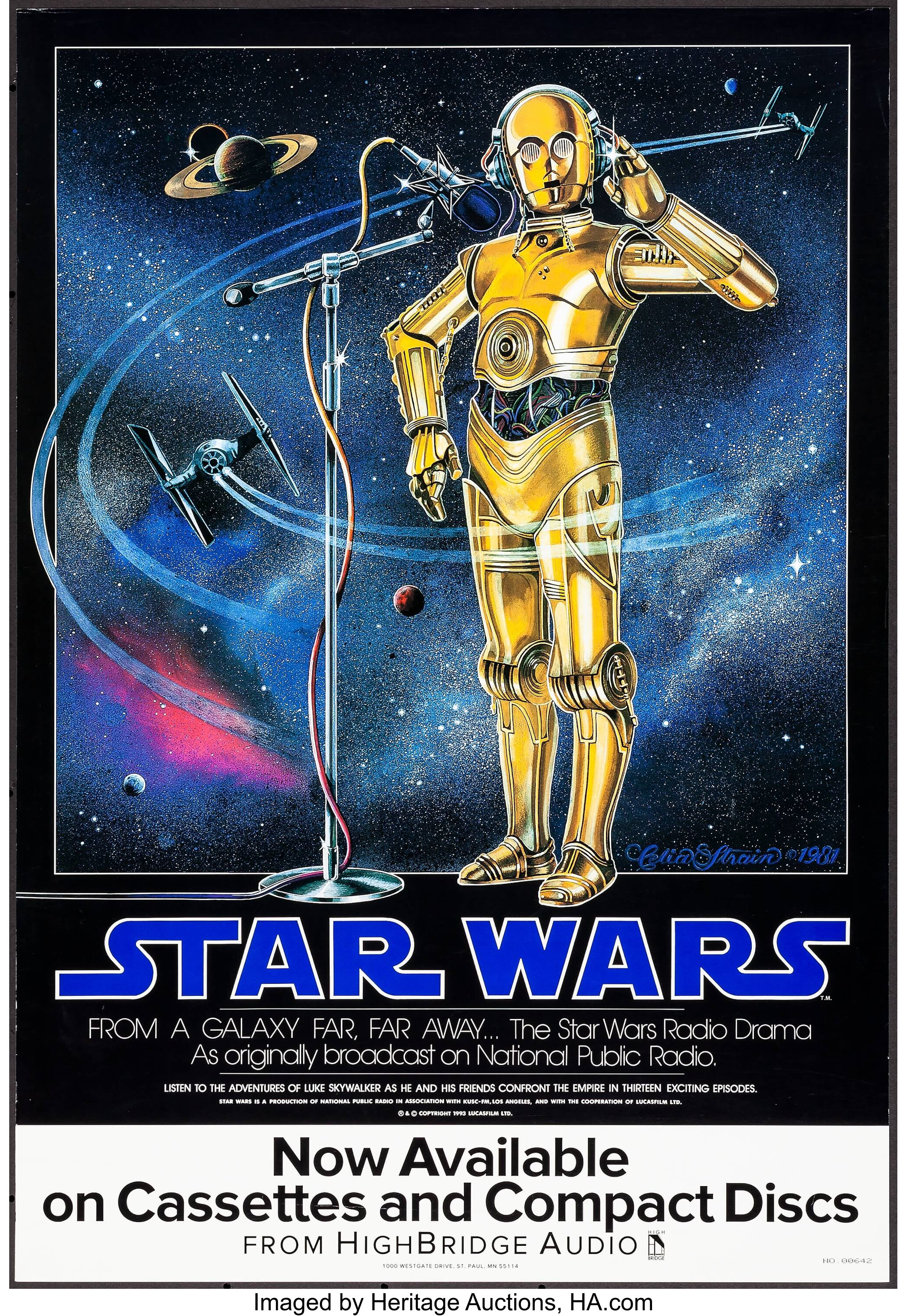 The Star Wars Radio Drama (HighBridge Audio, 1993). Poster (22