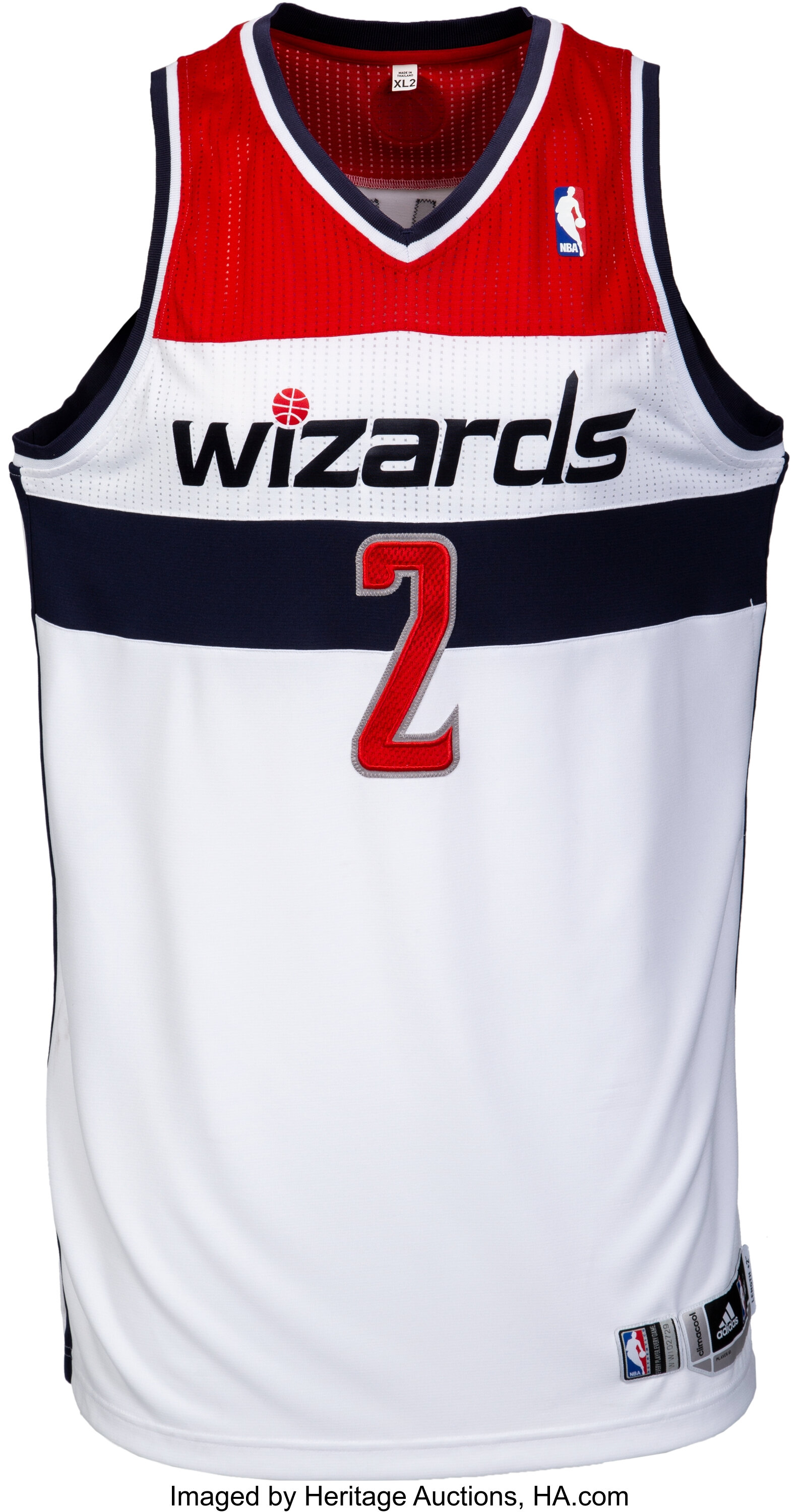 Wizards new uniforms: jerseys now red, white and blue (photo