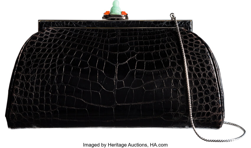 Jade snakeskin clutch hot sale