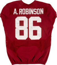 Circa 2015 Ashawn Robinson Game Worn Alabama Crimson Tide