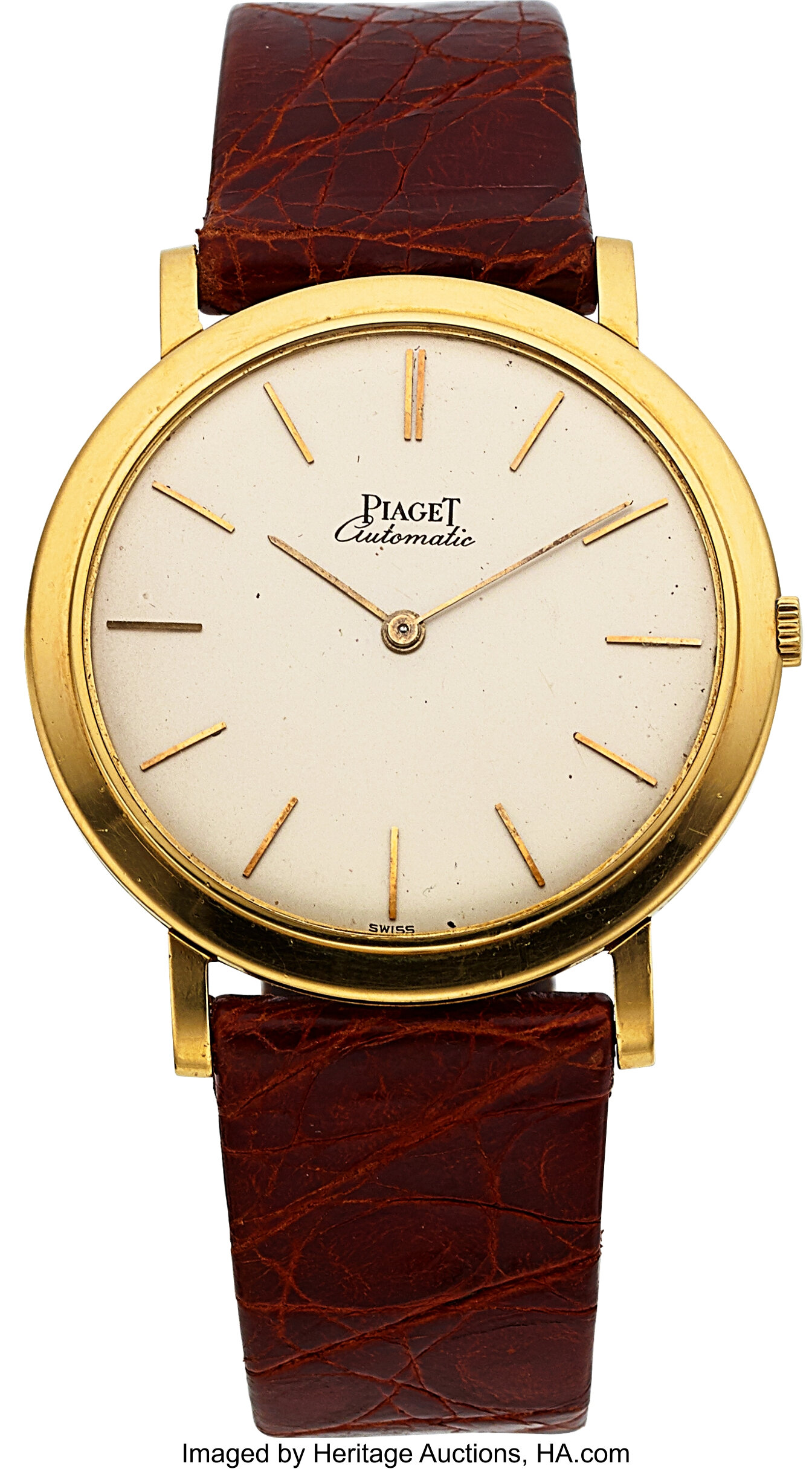 Piaget Ref. 12103 18k Gold Automatic circa 1960 s. Timepieces