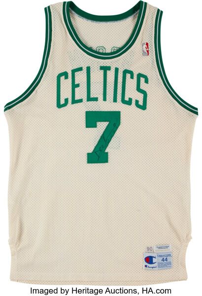 Men's Mitchell & Ness Dee Brown Kelly Green Boston Celtics 1990-91 Hardwood Classics Swingman Player Jersey