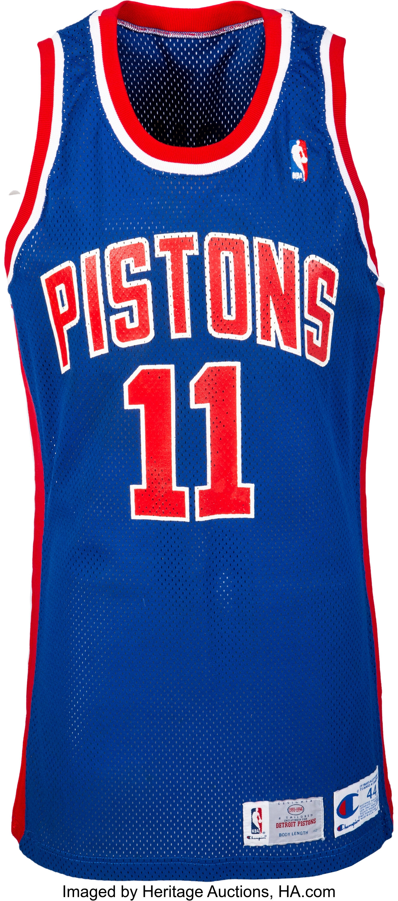 Sold at Auction: 1990 NBA World Champions Detroit Pistons