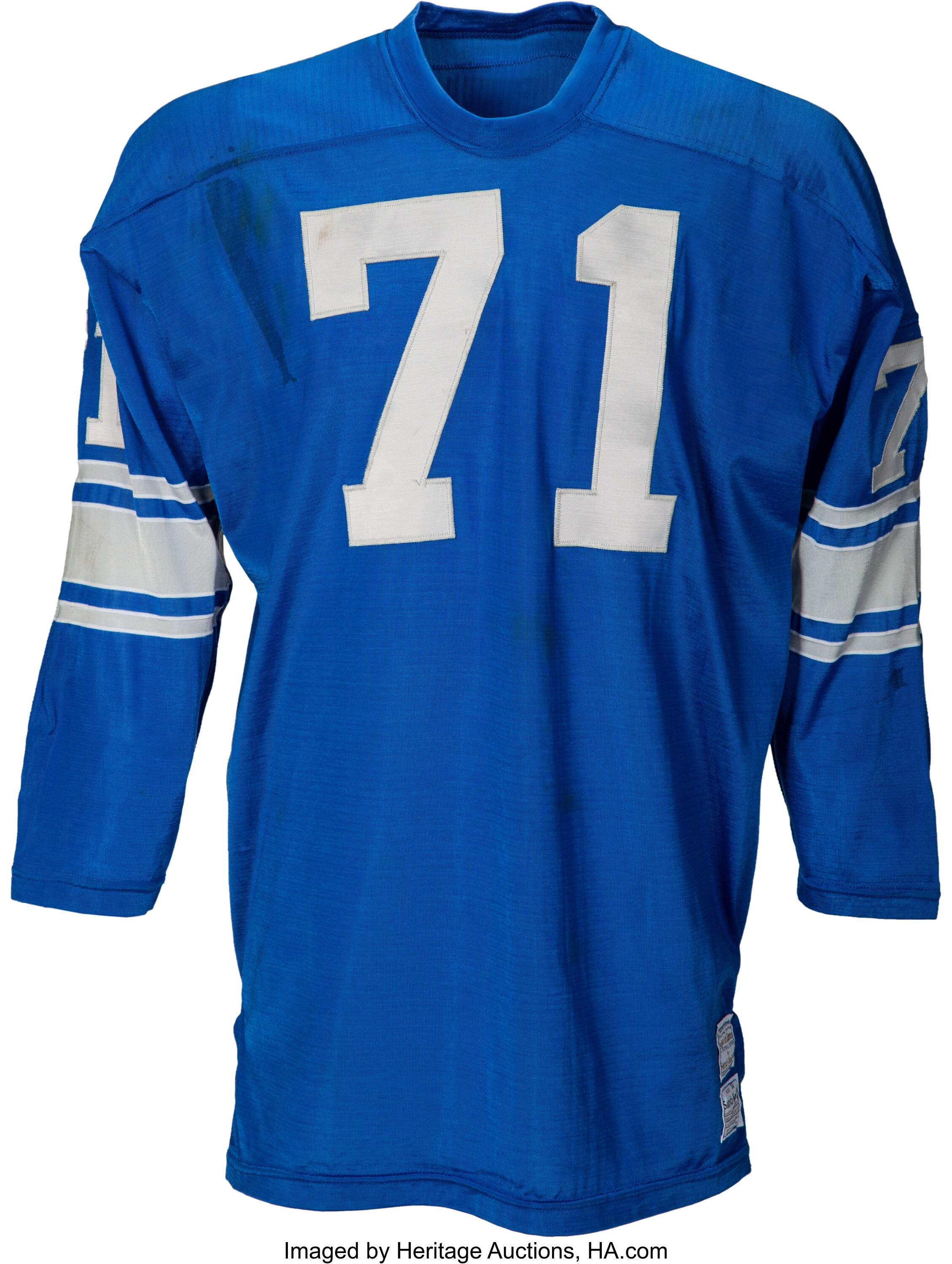 Vintage Detroit Lions Jersey #47 Russell Athletic RARE DEADSTOCK NFL  Throwback