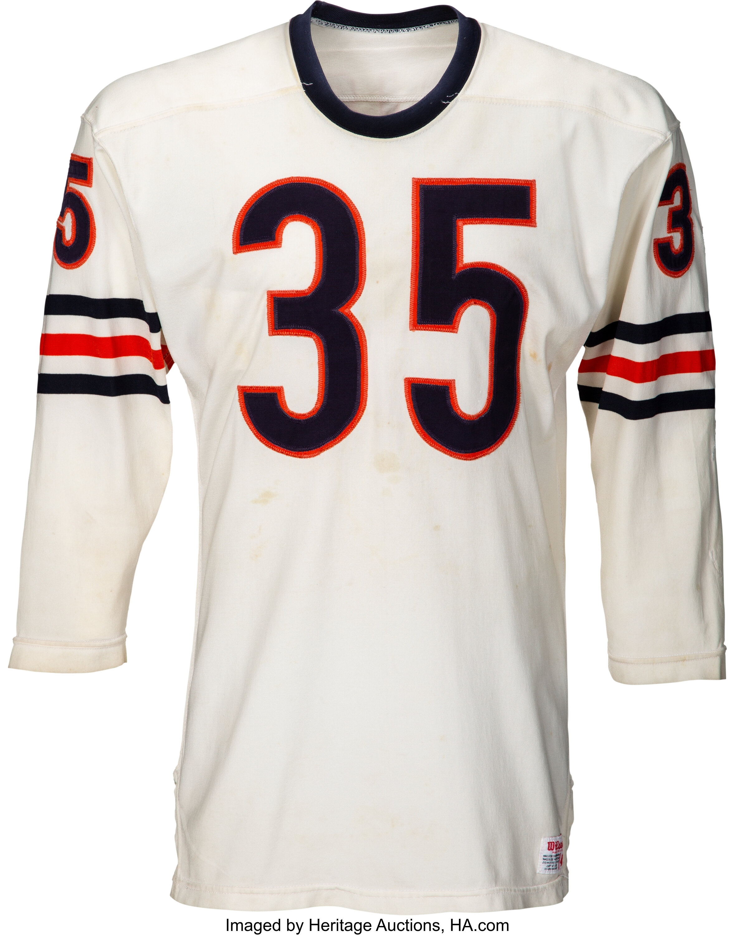 1973 James Harrison Game Worn Chicago Bears Jersey. Football, Lot  #51352