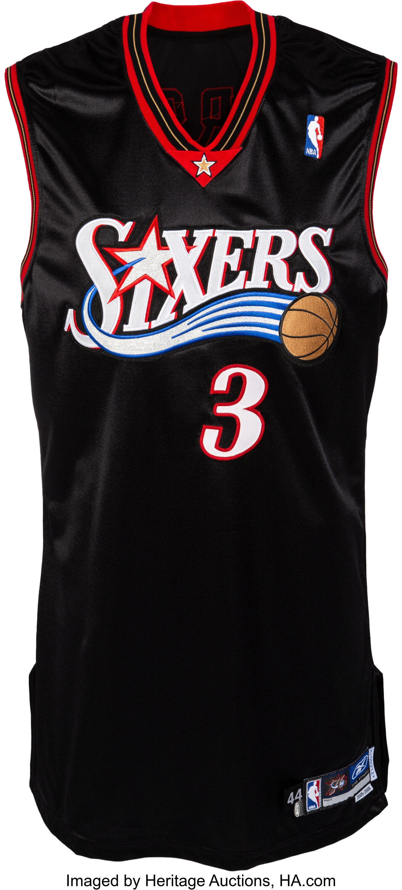 Allen Iverson 44 Size NBA Jerseys for sale