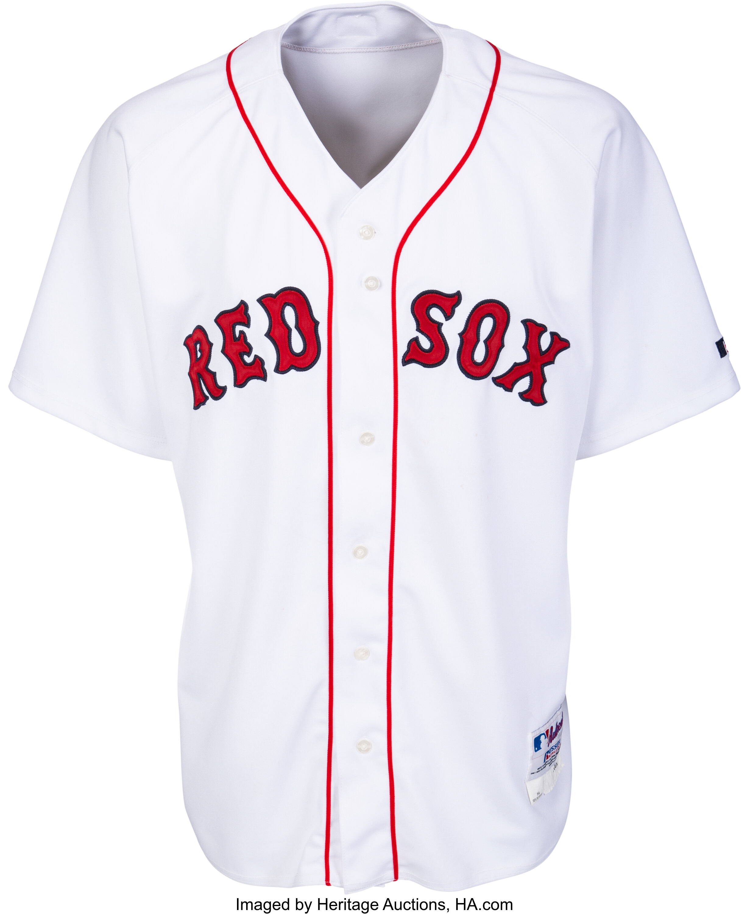 Manny Ramirez player worn jersey patch baseball card (Boston Red
