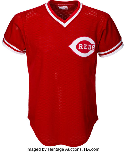 Lot Detail - Pete Rose 1975 Cincinnati Reds Game Worn Road Jersey - World  Series Season