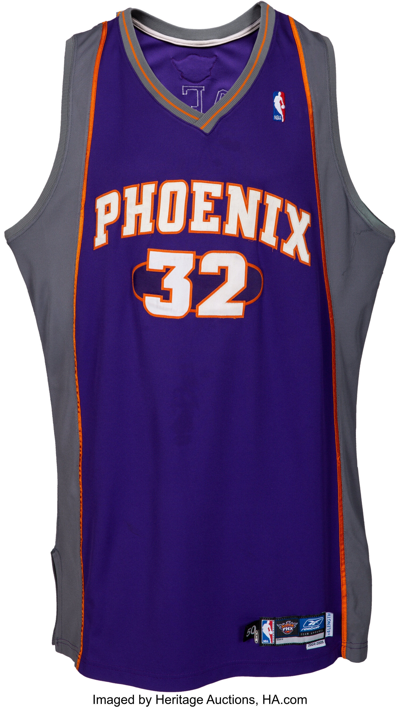 Steve Nash Phoenix Suns authentic Reebok purple game model stitched jersey