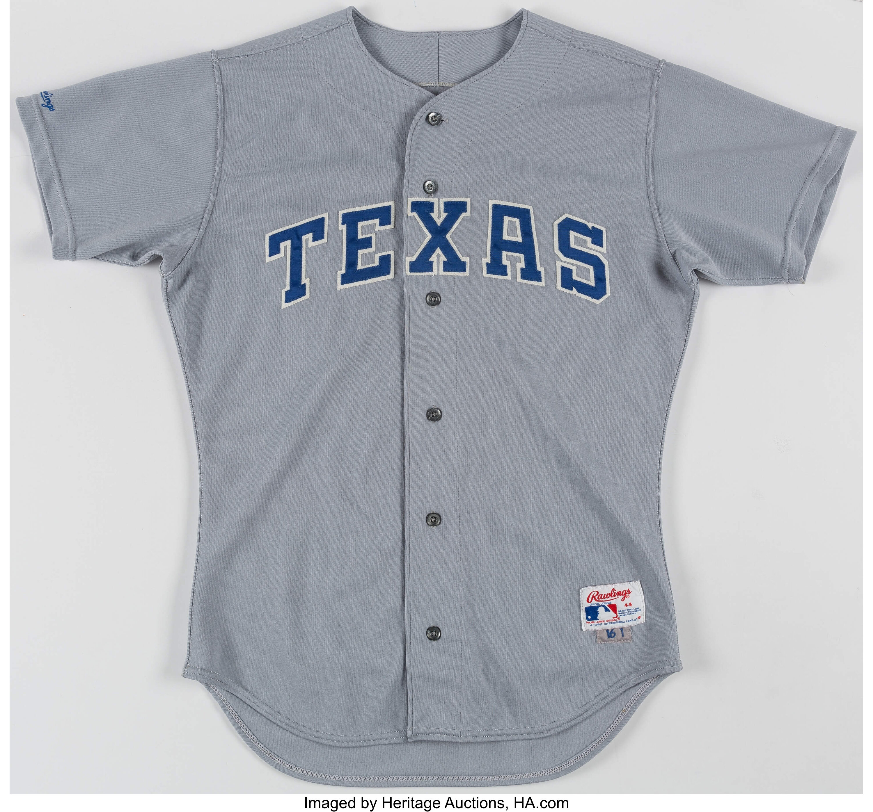 c. 1988-90 Dean Palmer Texas Rangers Game Worn Jersey