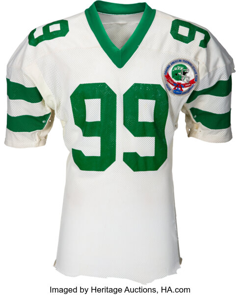 Vintage Mark Gastineau #99 New York Jets Throwback Green Stitched Jersey