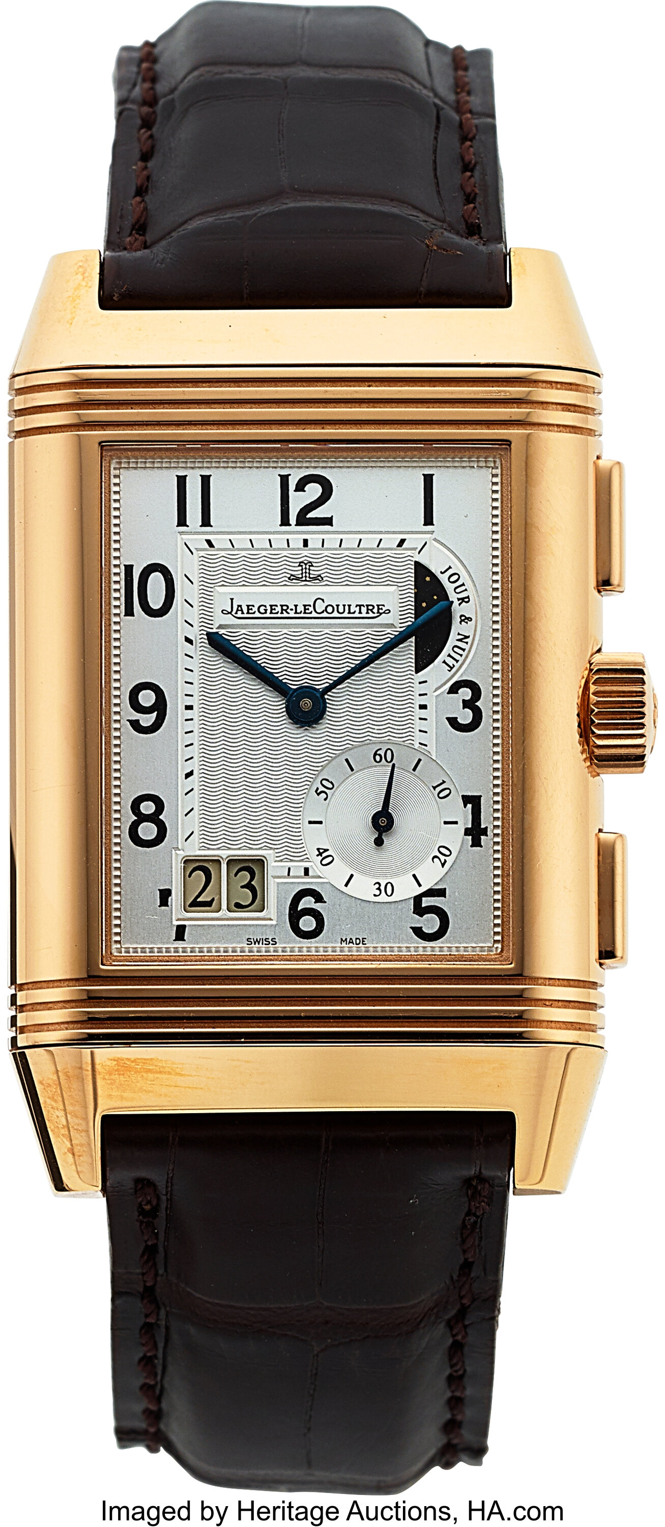 Jaeger LeCoultre Grande GMT Reverso Duo Face 18K Rose Gold Ref