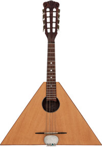 Tommy Tedesco's 1971 Natural Balalaika Mandolin, Serial # 1