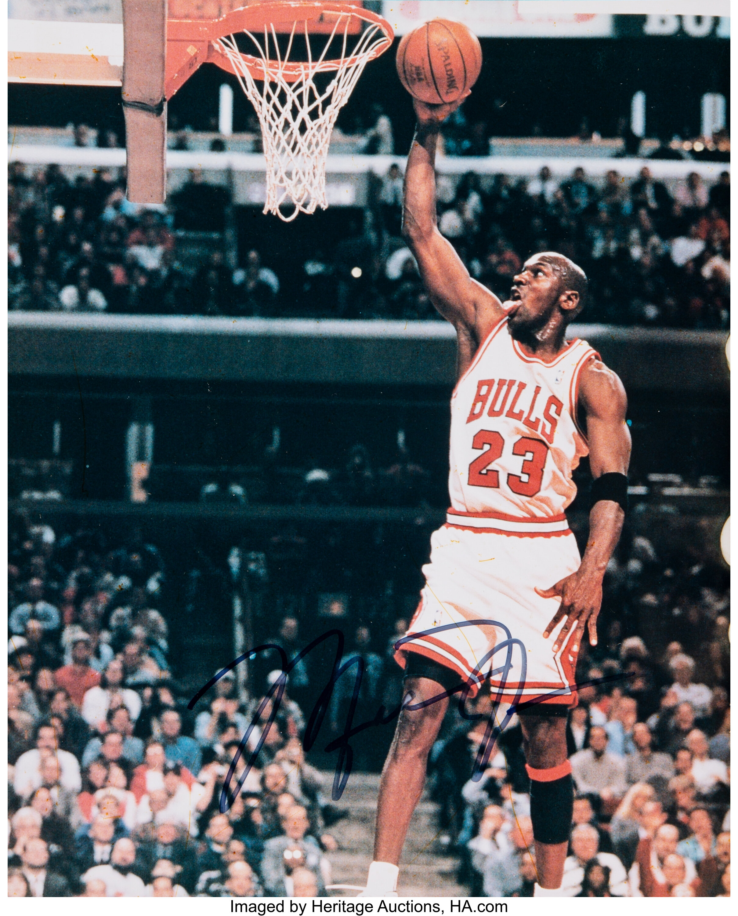 Circa 1990 Michael Jordan Signed Photograph.... Basketball | Lot #50815 ...