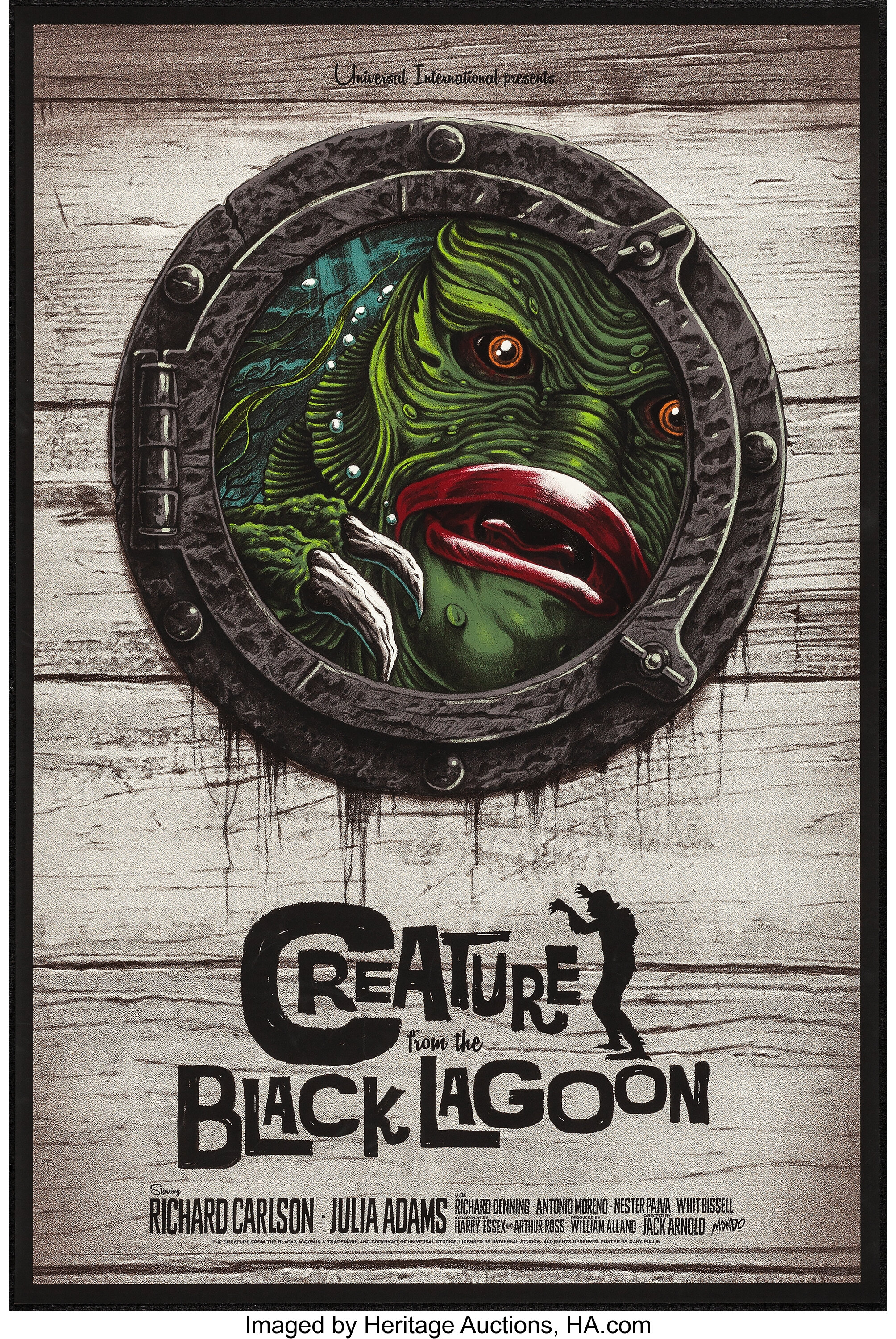 Creature from the Black Lagoon (Mondo, 2018). Numbered Limited | Lot