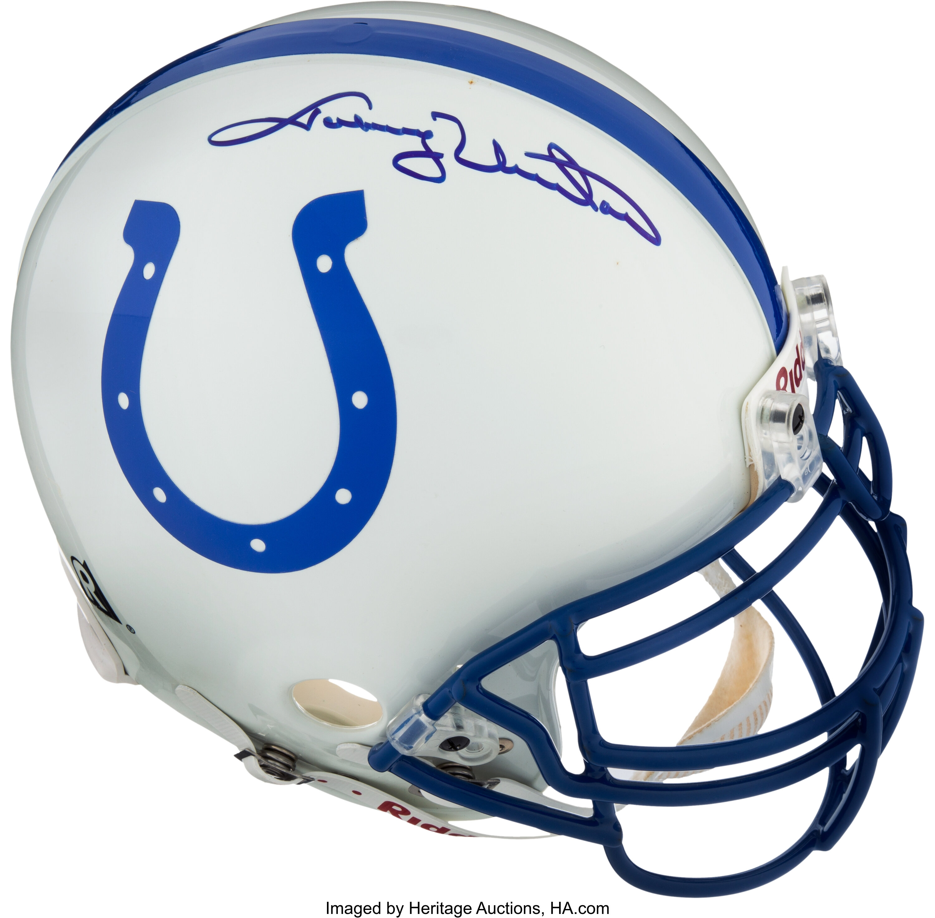 Johnny Unitas - Helmet Signed