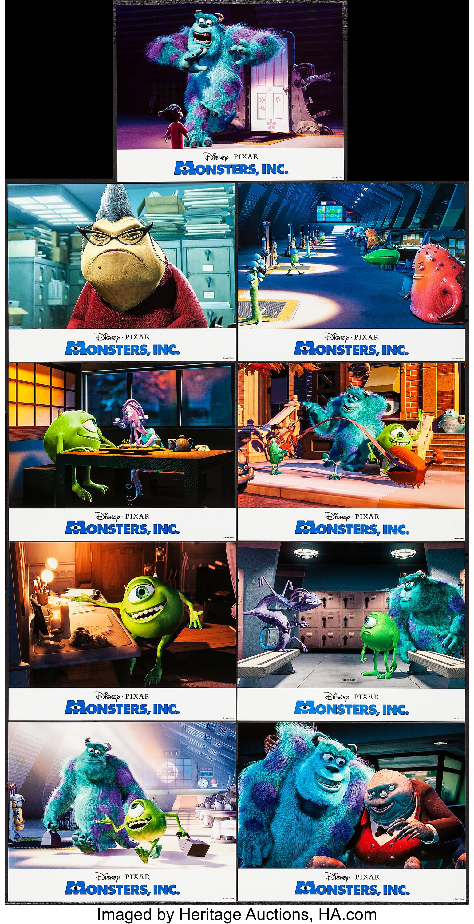 Monsters, Inc. (2001) — Art of the Title