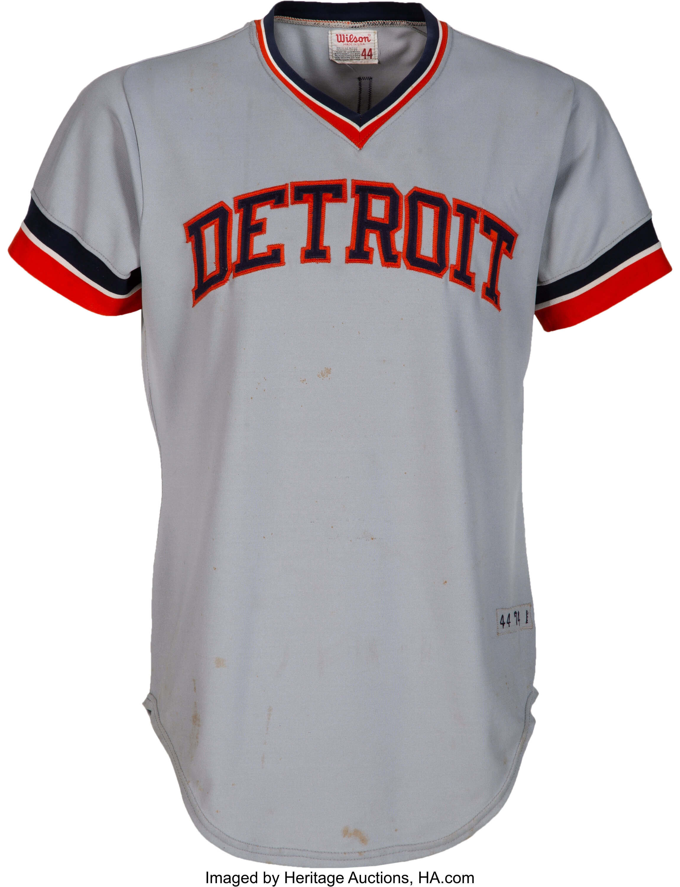 Lot Detail - 1974 Al Kaline Detroit Tigers Game-Used Road Jersey (Final  Season)