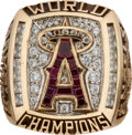 Lot Detail - 2002 Anaheim Angels World Series Champions Ring with