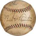 What is a Signed Baseball from Babe Ruth Worth? – Fan Arch