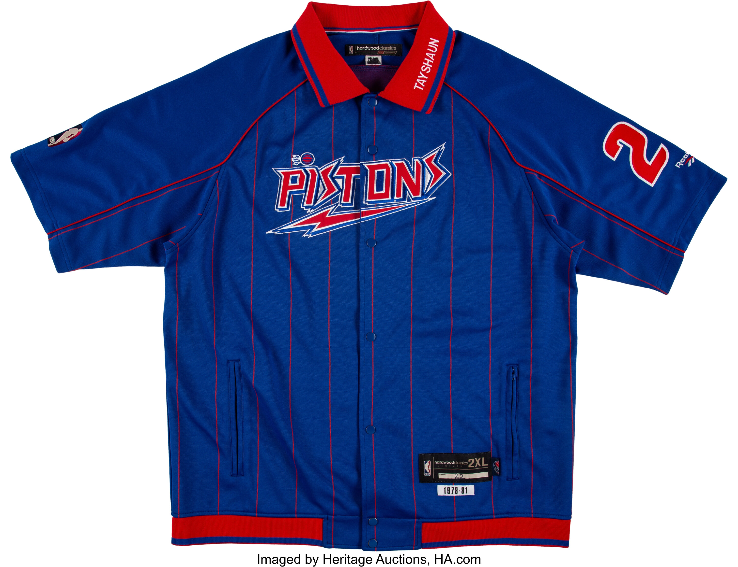 pistons lightning bolt jersey