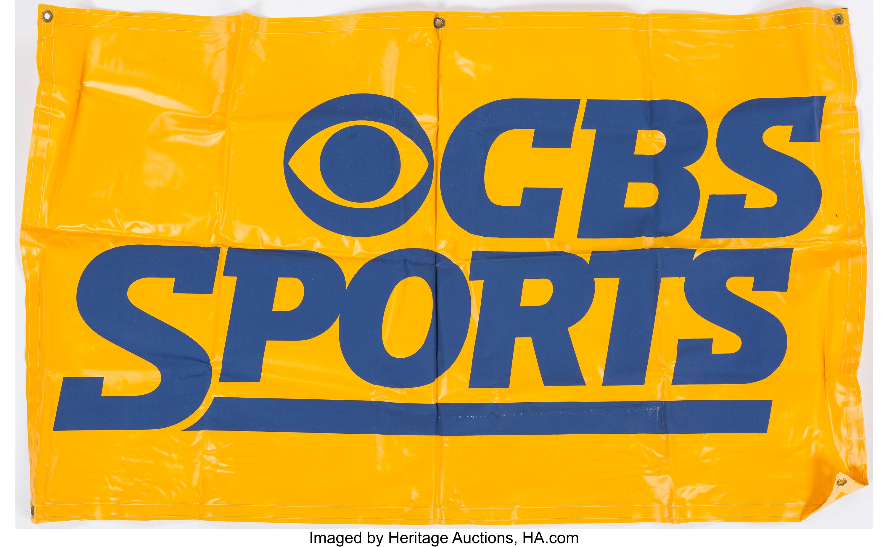 Authentic CBS SPORTS/ CBS NFL Event Used Banner 8ft Long