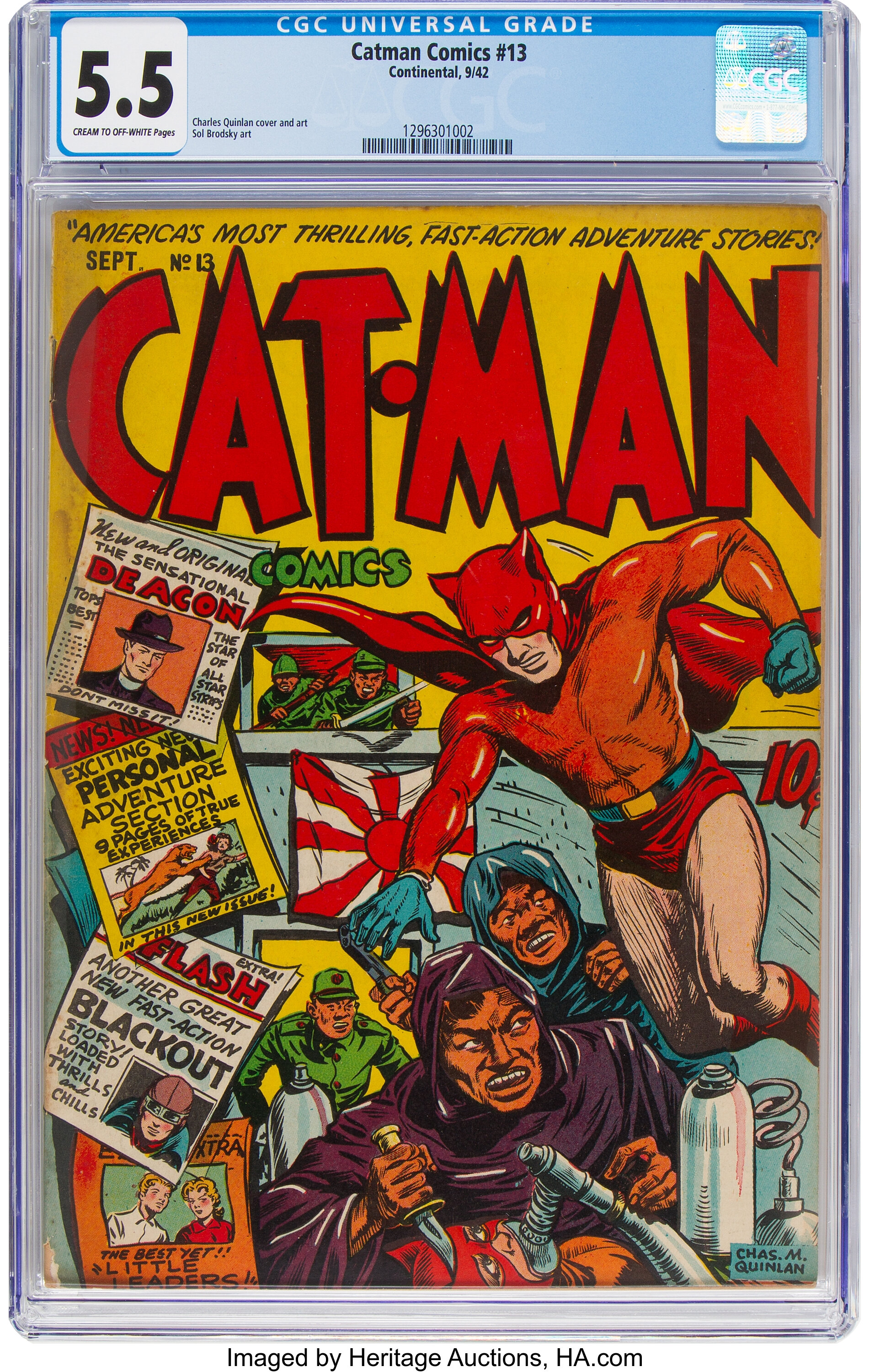 Cat-Man Comics 13 (Holyoke) - Comic Book Plus