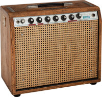 Tommy Tedesco's Circa 1970's Fender Princeton Reverb-Paul Rivera Custom Natural Guitar Amplifier, Serial # A29143