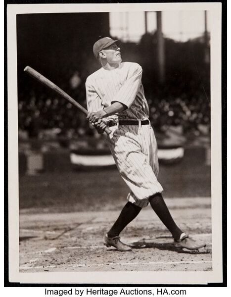 Wally Pipp Yankees Sweater & Cleats, ca. 1925