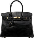 Hermès Miel Shiny Porosus Crocodile Birkin 30cm Gold Hardware, Hermès  Handbags Online, Jewellery