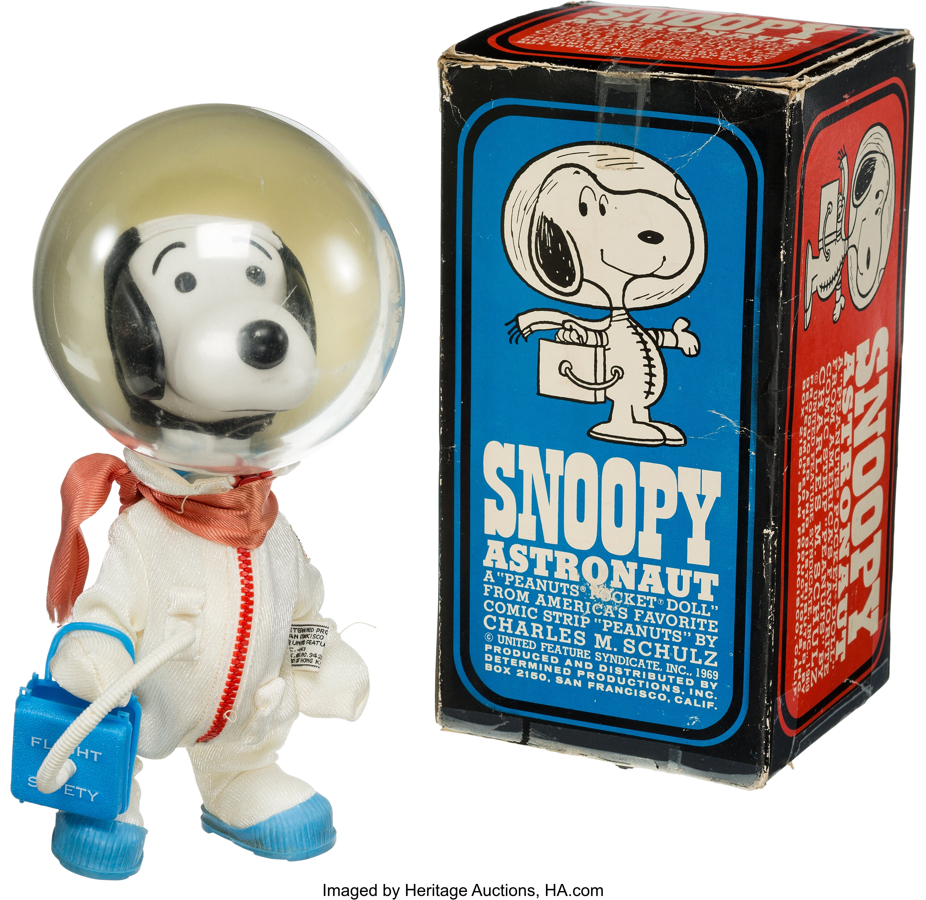 vintage 1969 snoopy astronaut doll