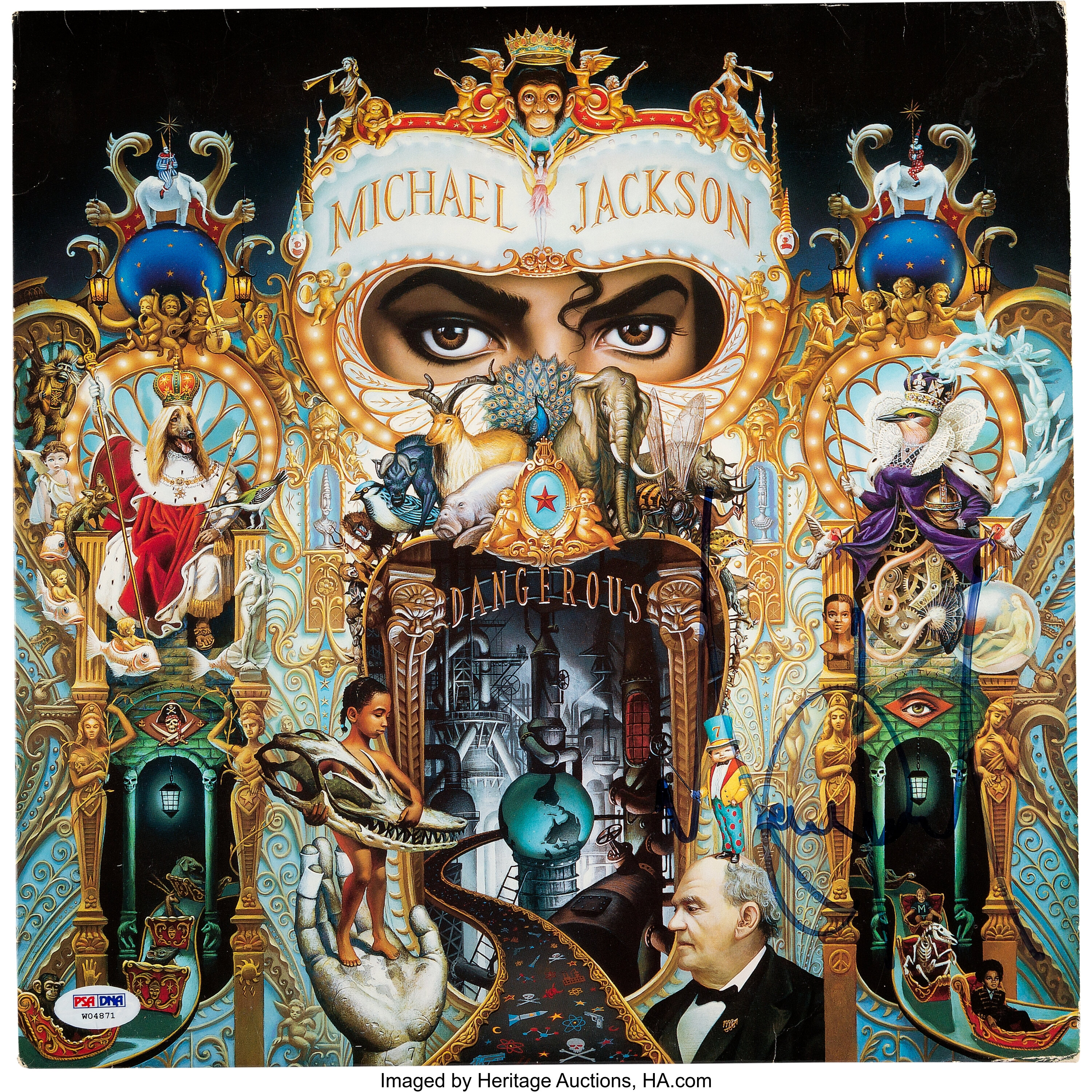 Michael Jackson CD, 1997 at Wolfgang's