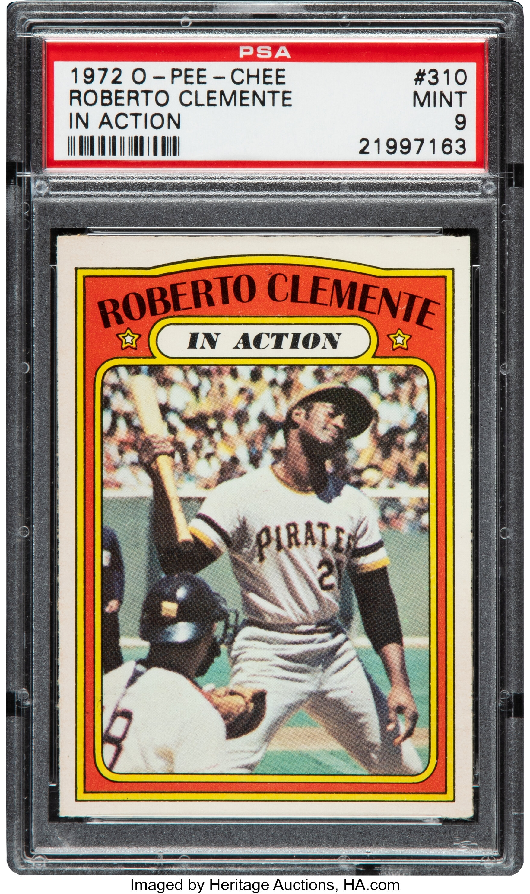  1972 Topps #226 Roberto Clemente World Series Game 4