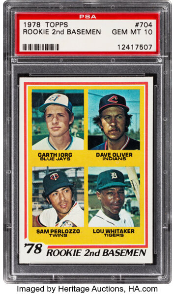 1985 Topps Baseball 1984 All Star Commemorative # 14 Lou Whitaker