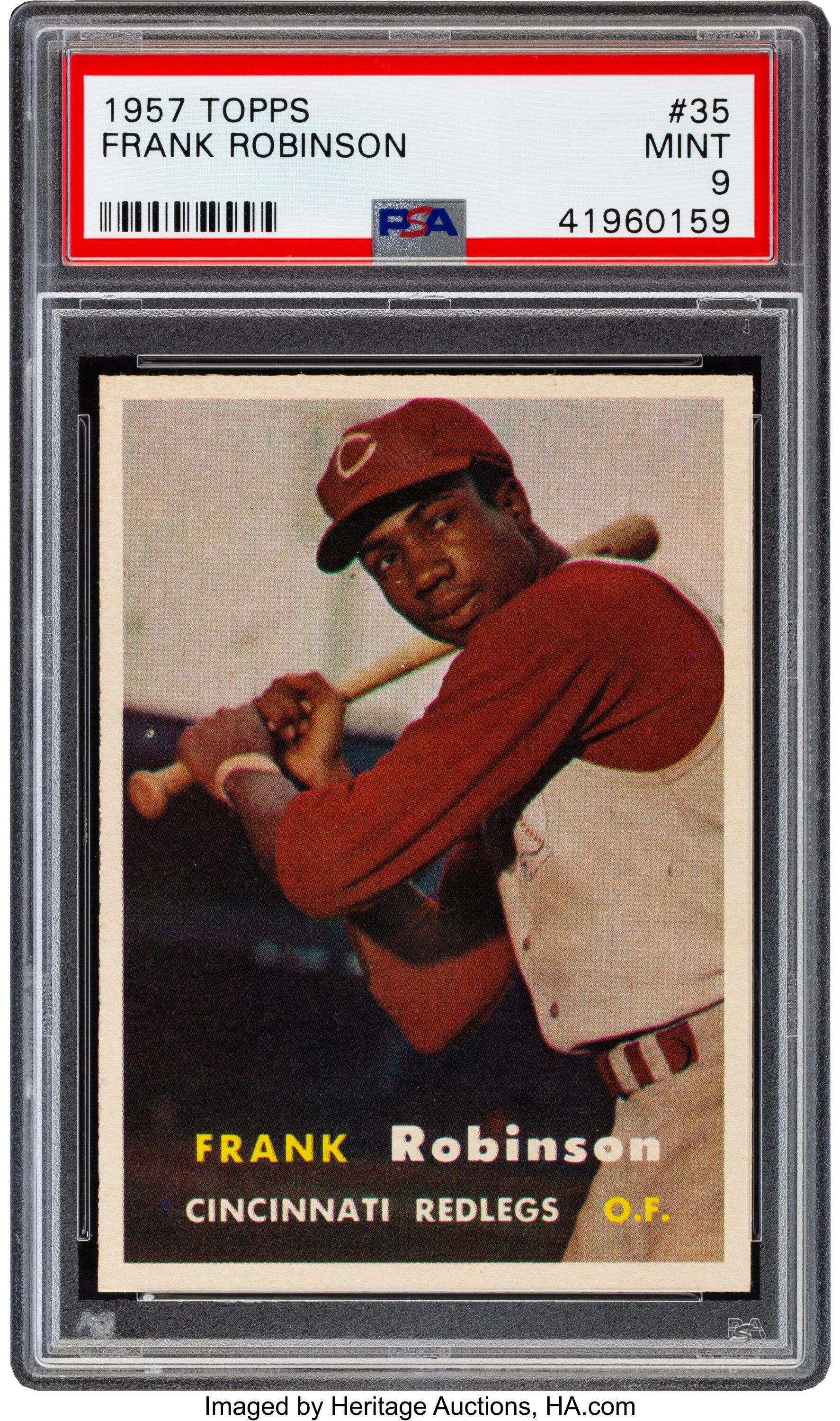 1956 Reprints Baseball Frank Robinson. Cincinnati Reds 