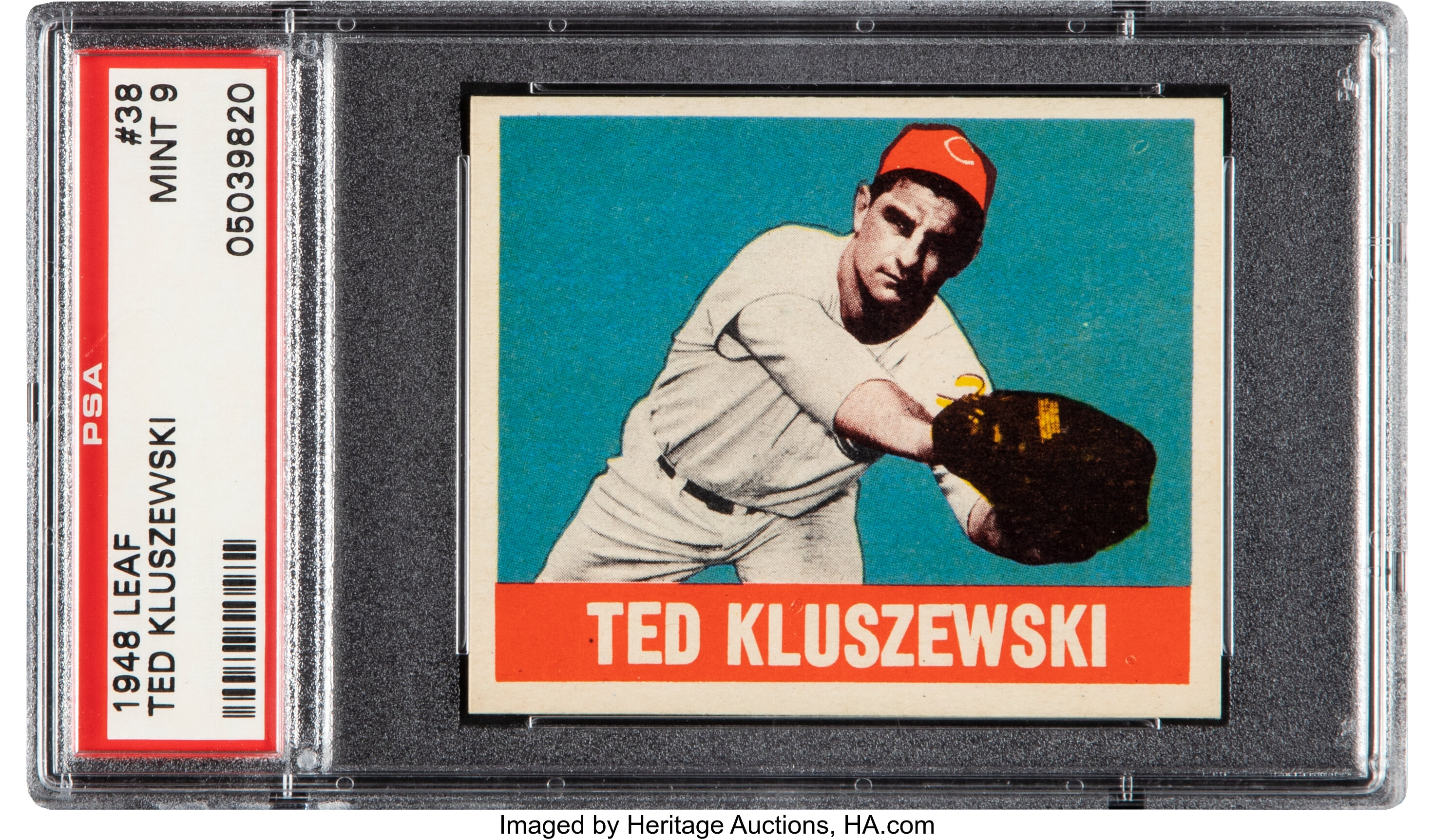 Baseball Player Ted Kluszewski Canvas Print