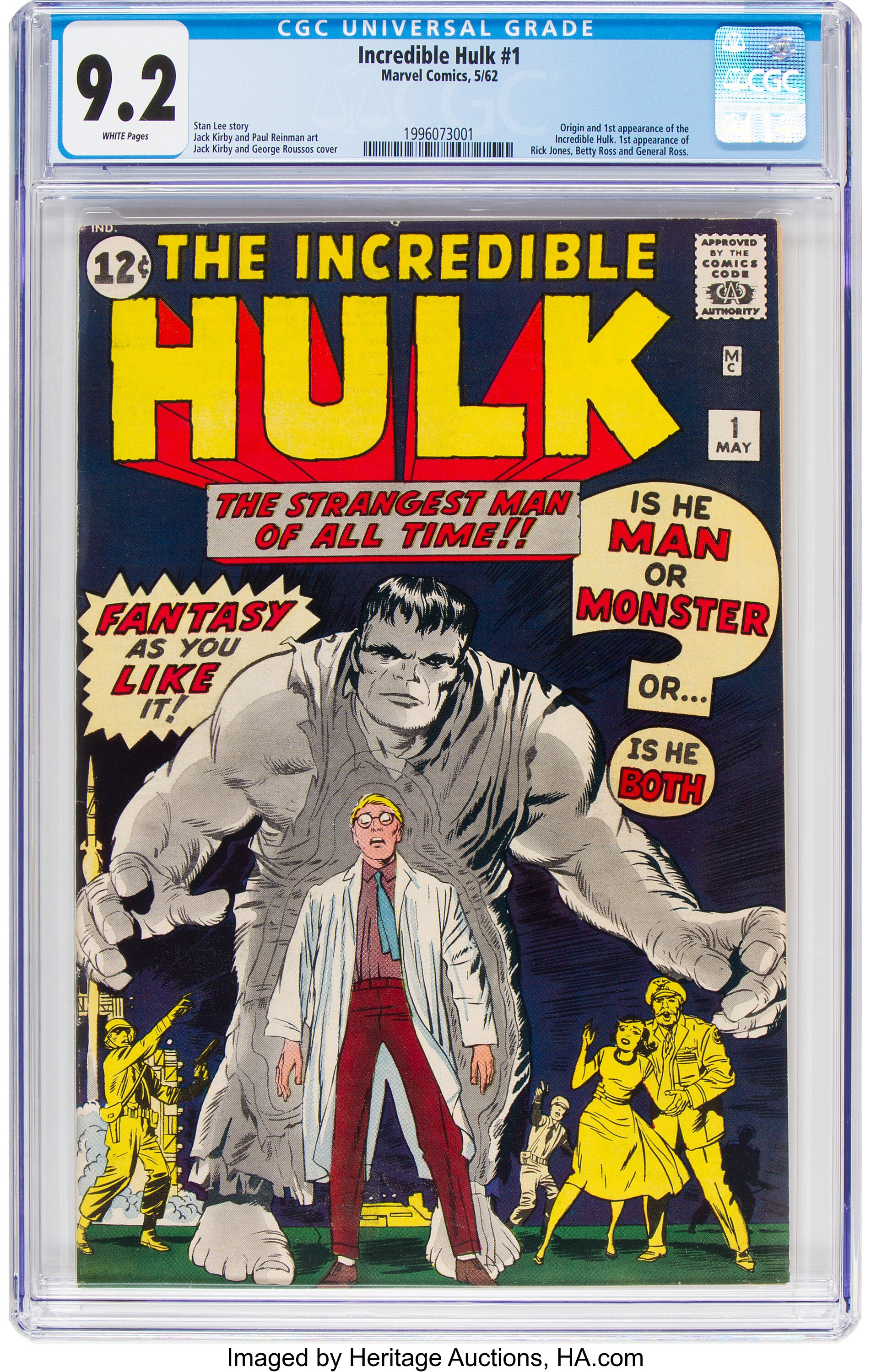 The Incredible Hulk Comics Values and Price Guide | Heritage Auctions