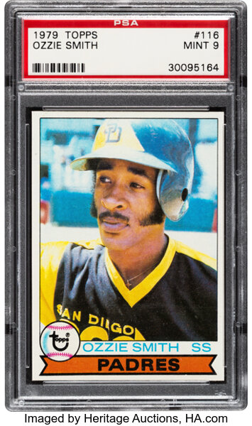 1979 Topps Baseball #116 Ozzie Smith Rookie Card