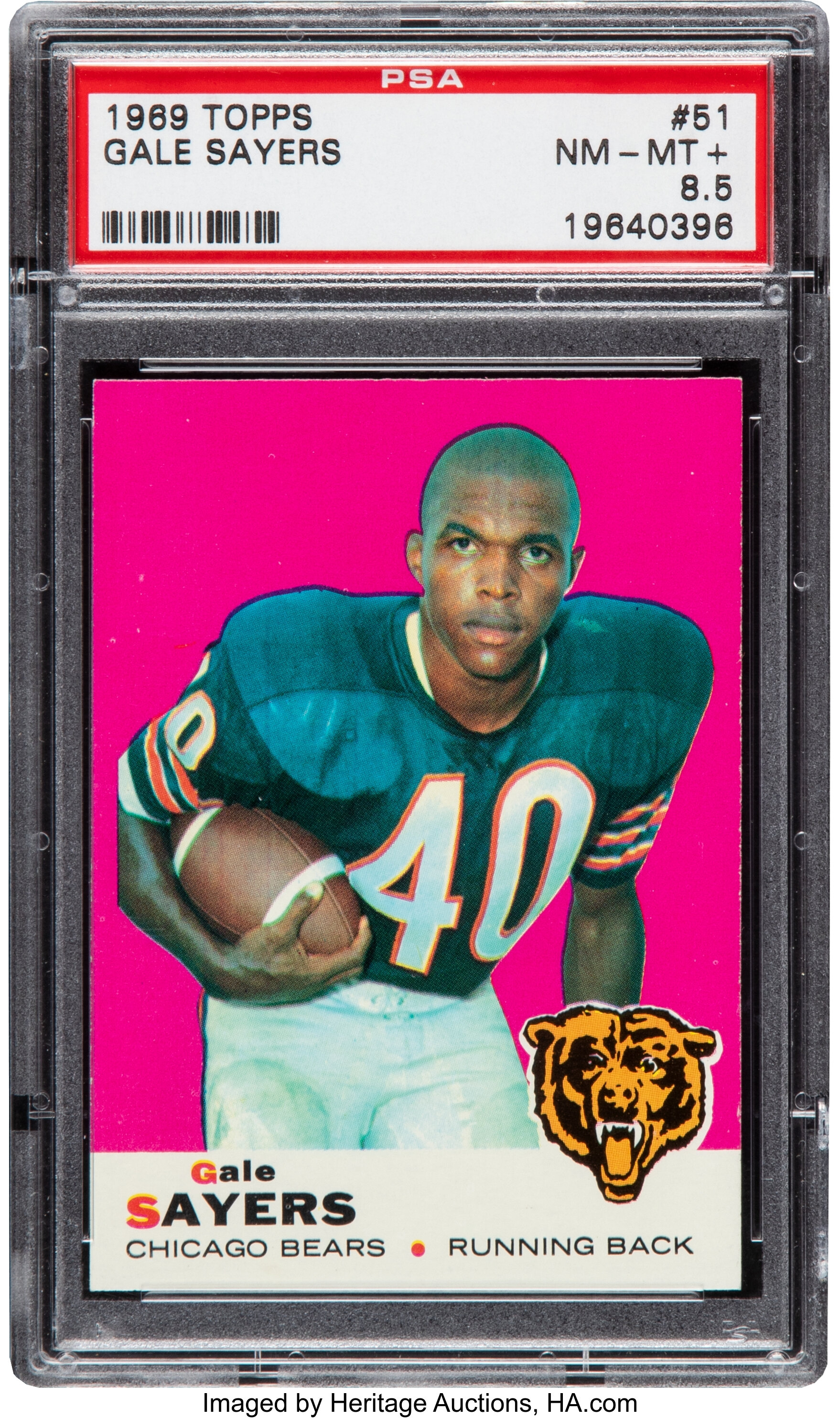 1972 Topps #110 Gale Sayers PSA 3 on Goldin Marketplace