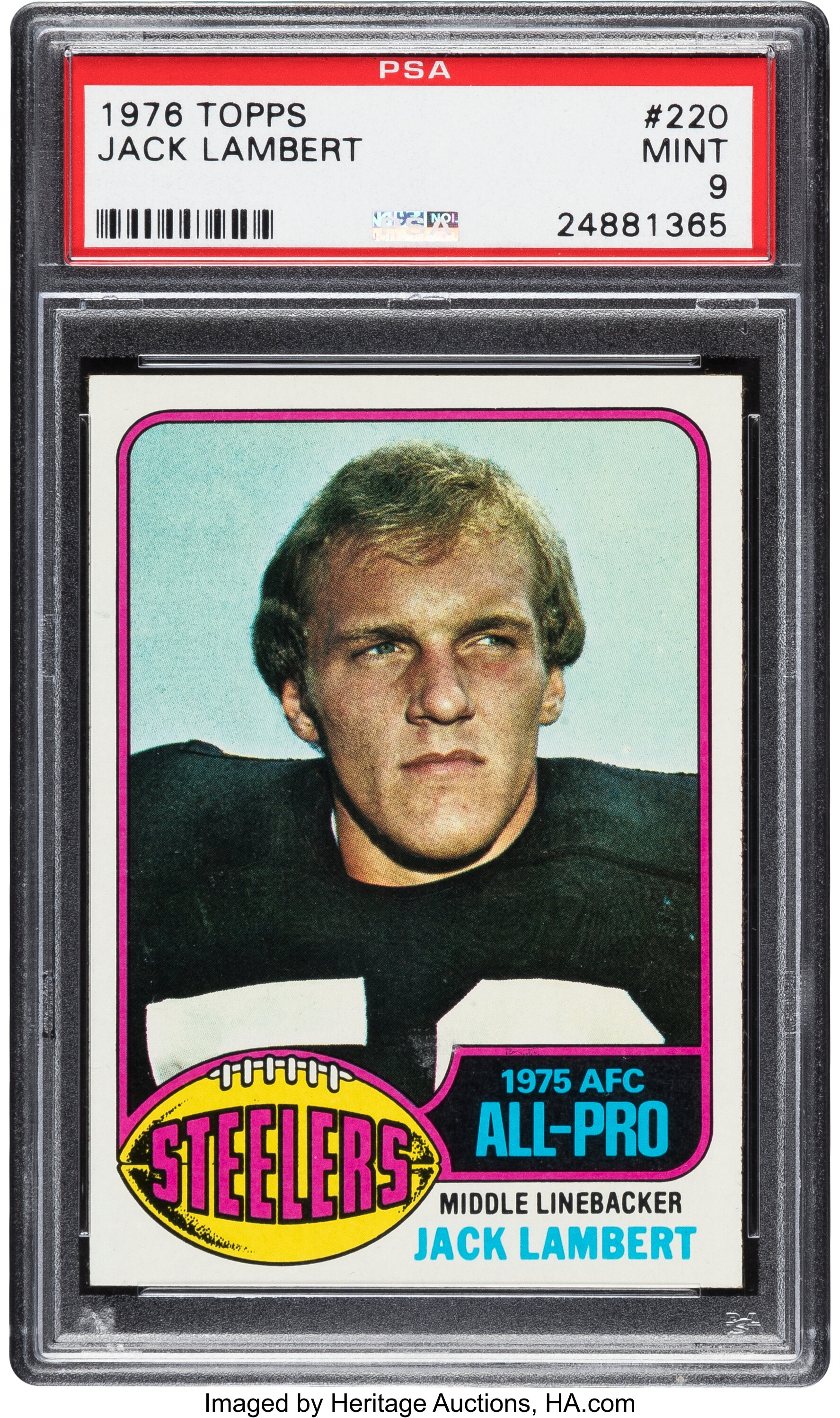 Jack Lambert Is Auctioning off Possessions That Pittsburgh