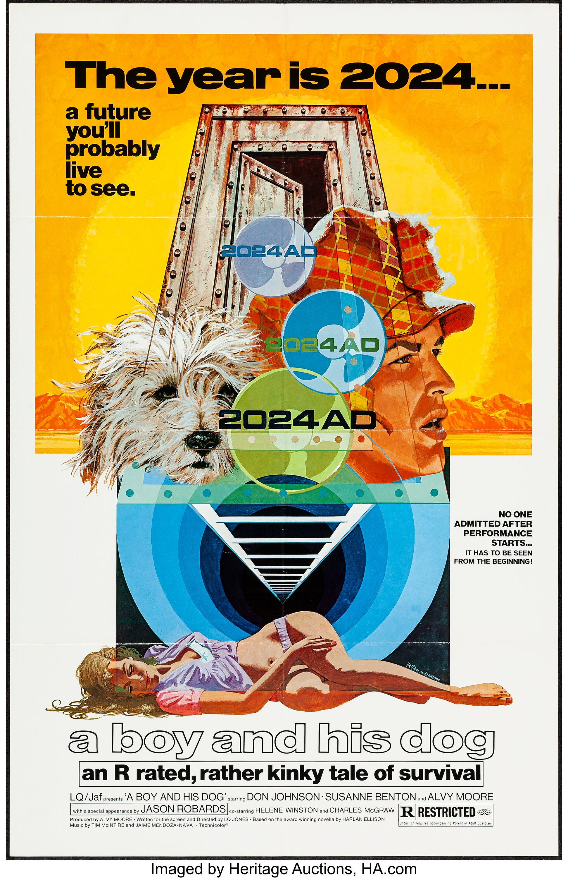 A Boy and His Dog (Aquarius Releasing, 1975). One Sheet (27