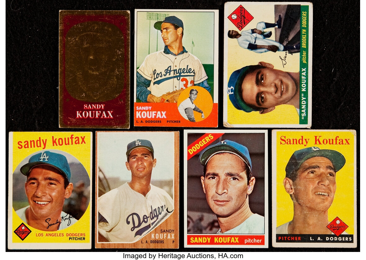 1966 Topps Sandy Koufax Baseball Card