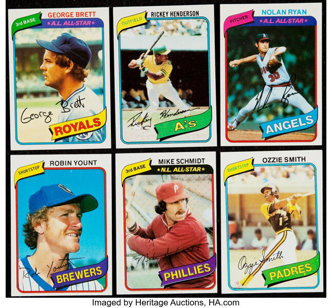 1980 TOPPS BASEBALL