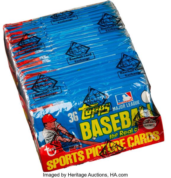 Vintage 1984 Topps Baseball Card Rack Pack - collectibles - by owner - sale  - craigslist