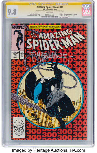 The Amazing Spider-Man #300 Signature Series - Stan Lee and Todd | Lot  #92251 | Heritage Auctions