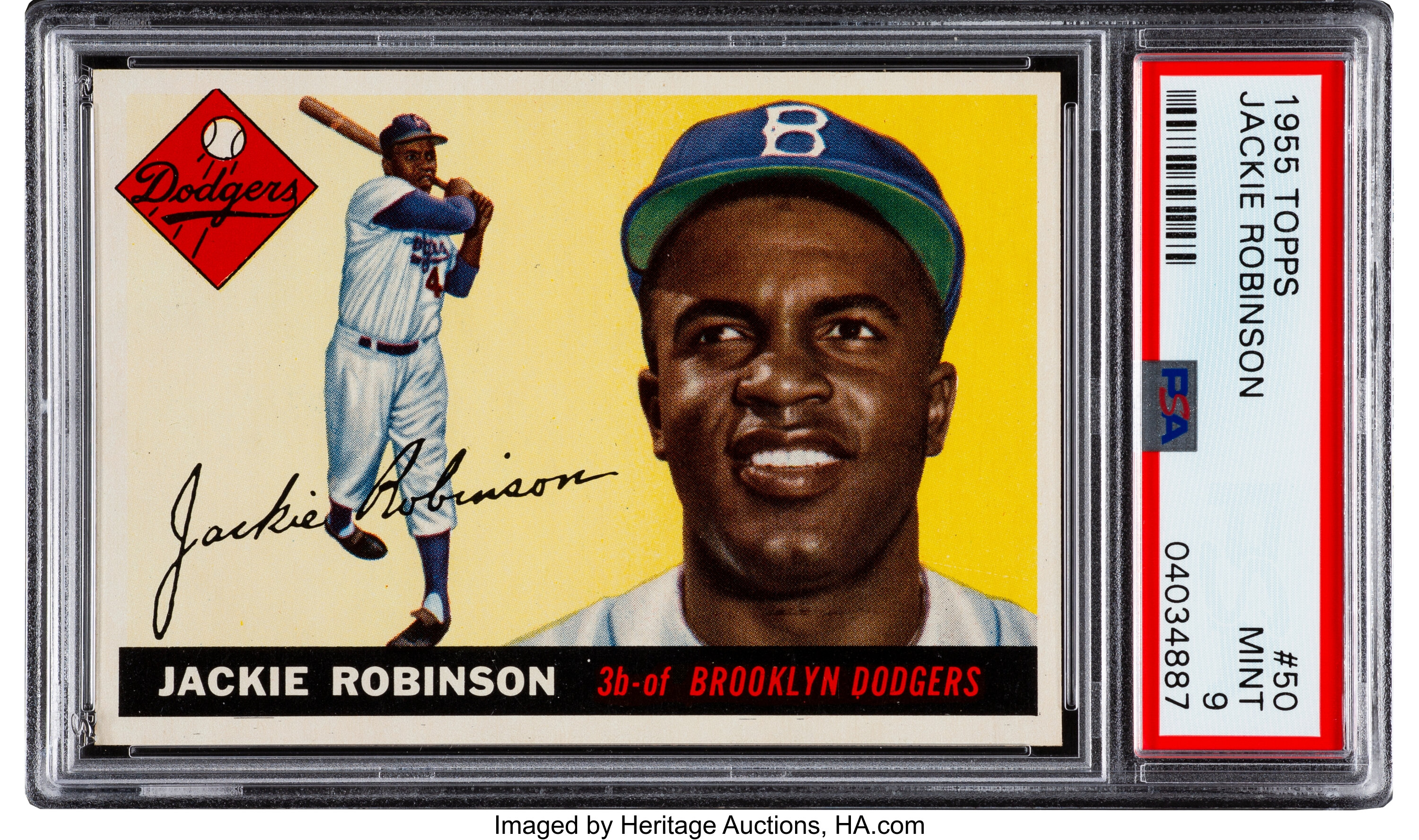 Jackie Robinson & Brooklyn Dodgers- Sports Card and Sports