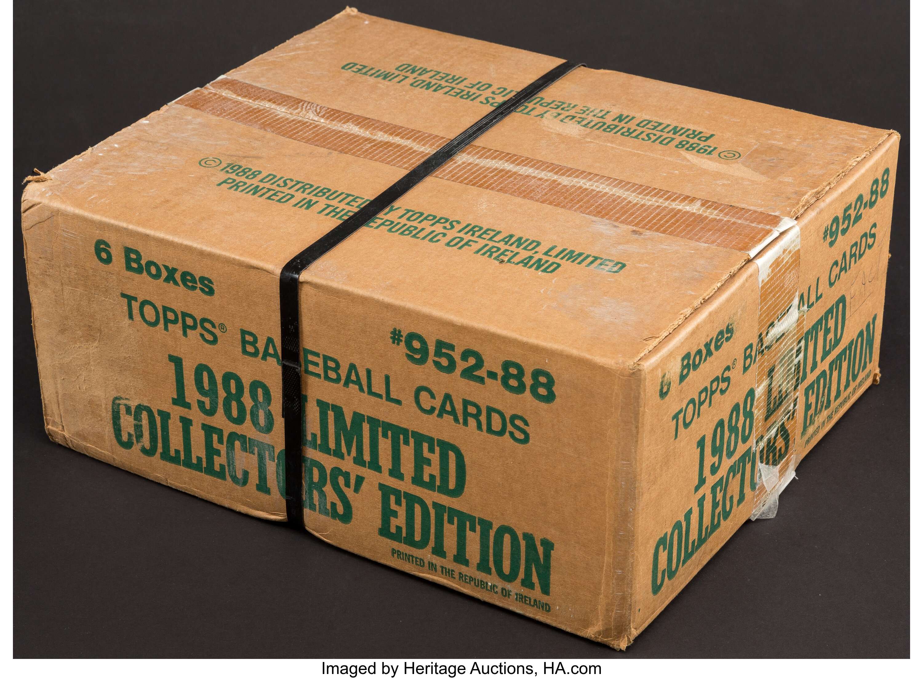 1988 Topps Tiffany Baseball Unopened Case With 6 Sets.... (Total: 6 | Lot  #42090 | Heritage Auctions