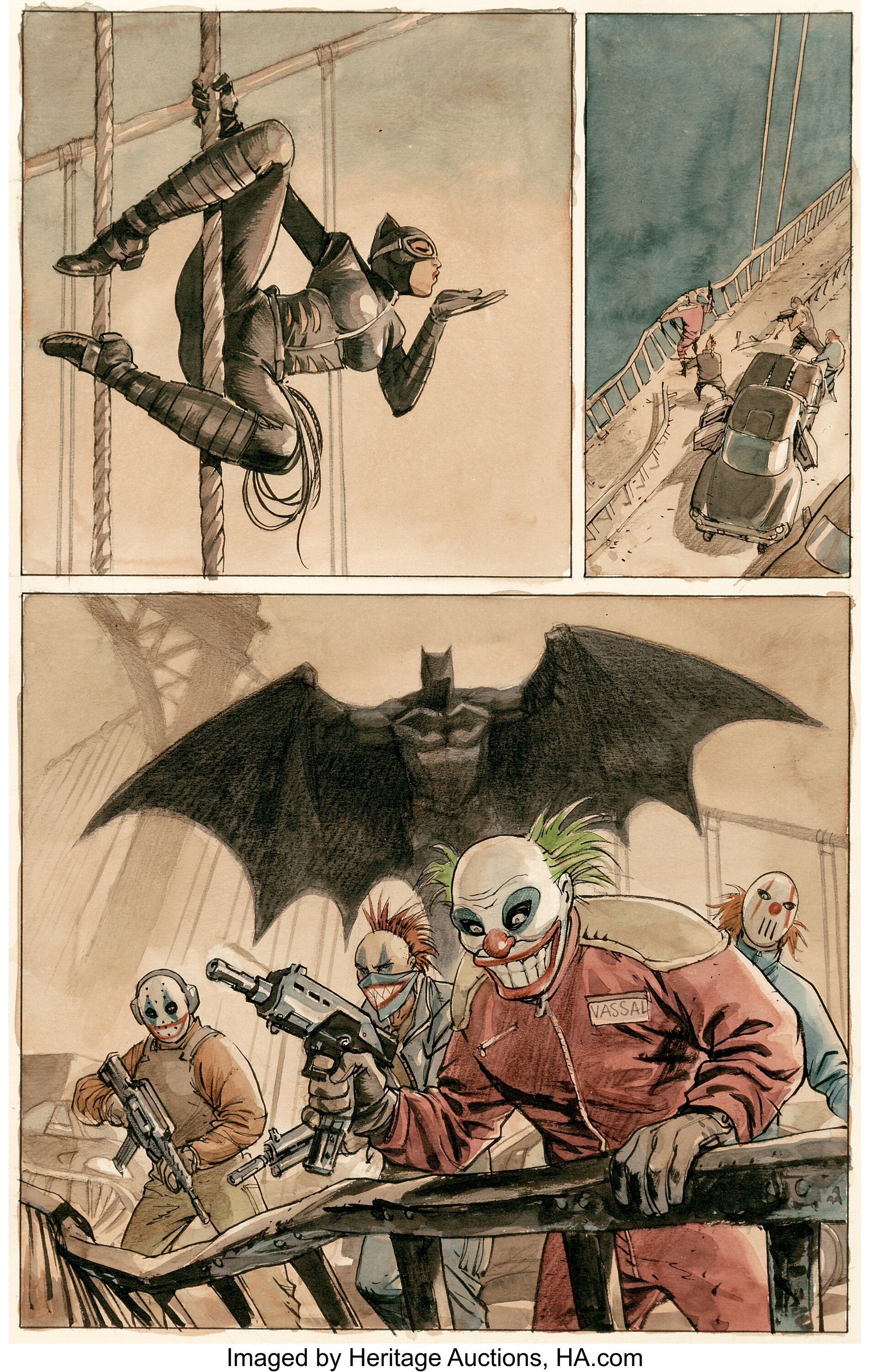 Enrico Marini Batman: The Dark Prince Charming #1 Story Page 17 | Lot  #93168 | Heritage Auctions